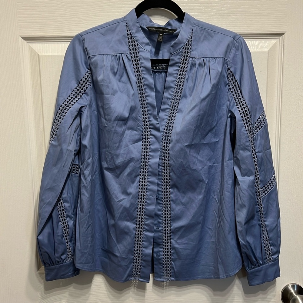 White House Black Market button down women shirt